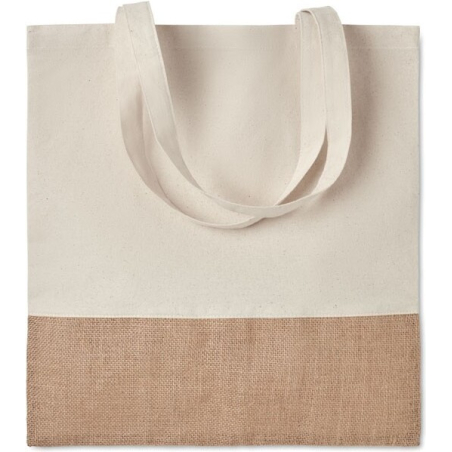 Sac à provisions avec jute.