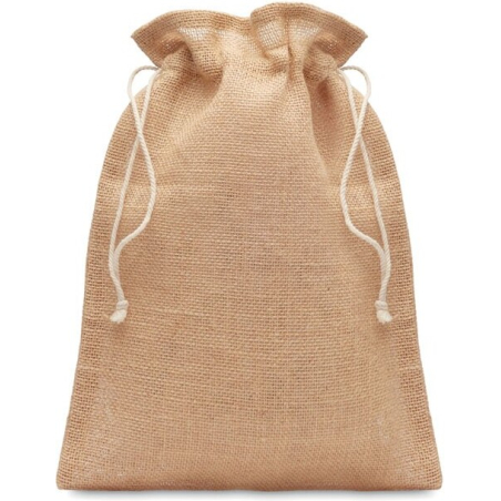 Sac cadeau moyen en jute