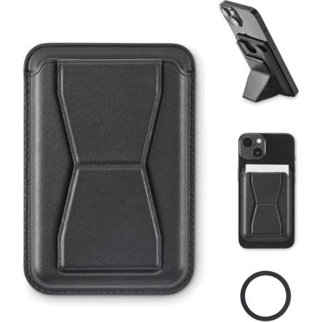 Porte-cartes magnétique en PU
