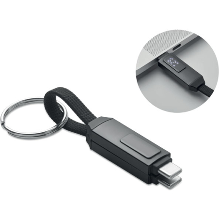 Porte-clés et câble de charge