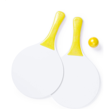 jeu de tennis de plage