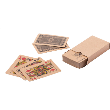 Cartes à jouer en papier recyclé