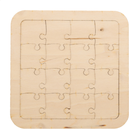 Puzzle en bois personnalisable