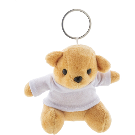 porte-clés ourson en peluche
