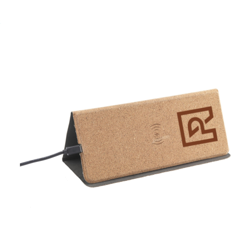 Cork Wireless Charging Mousepad tapis de souris