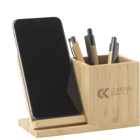 Bamboo Boss support de charge/porte-stylo