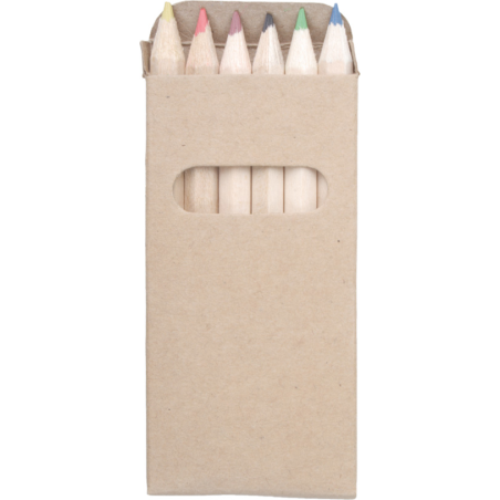set de 6 crayons de couleurs