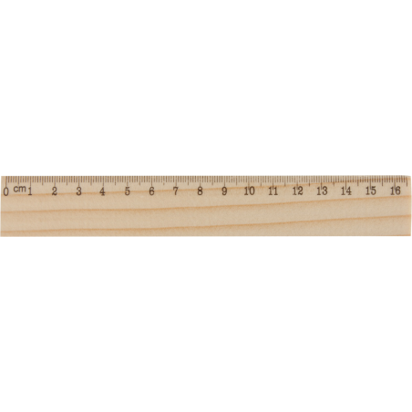 règle en bois de pin