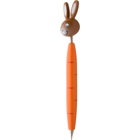 stylo à bille avec animal, lapin