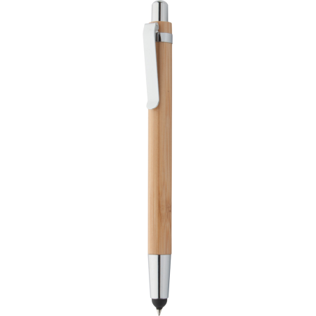 stylo à bille stylet en bambou