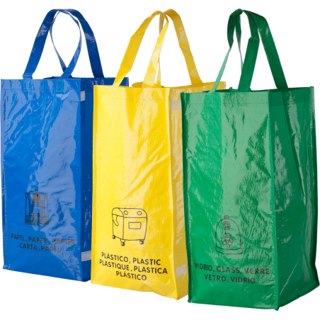 sacs de recyclage pour déchets