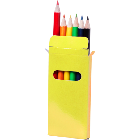 set de 6 crayons