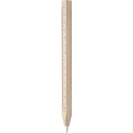 stylo à bille avec règle