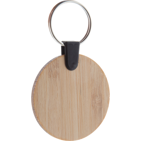 porte-clés en bambou rond