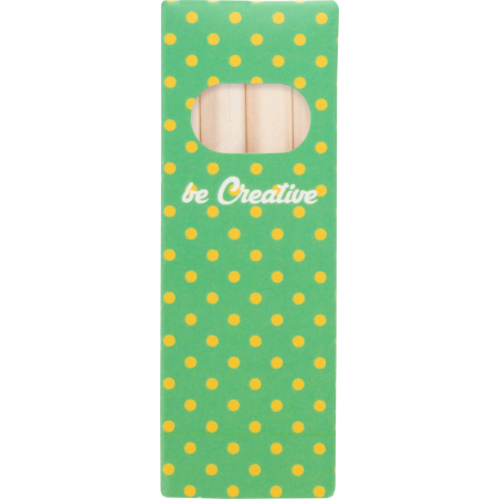 set de 4 crayons personnalisés