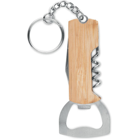 Outil de poche 3en1 en bambou