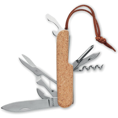 Couteau multi-outils en liège