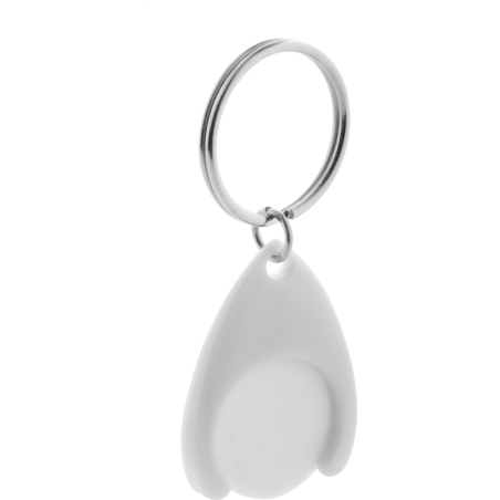 porte-clés jeton pour caddy