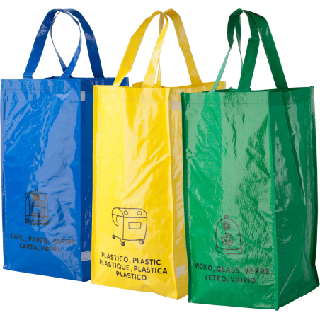 sacs de recyclage pour déchets