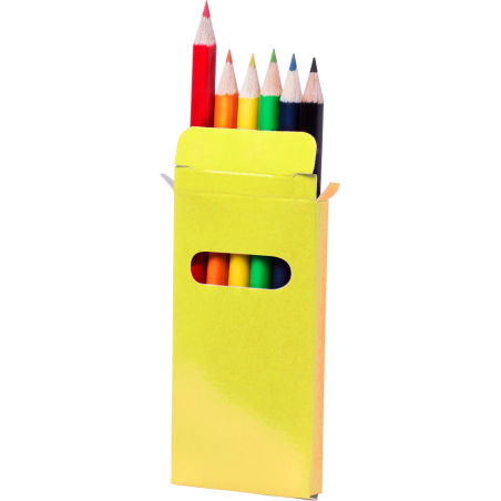 set de 6 crayons