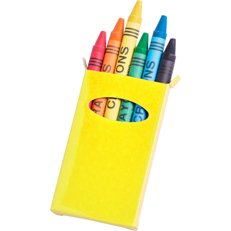 set de 6 crayons