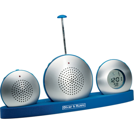 Dictaphone-radio-horloge
