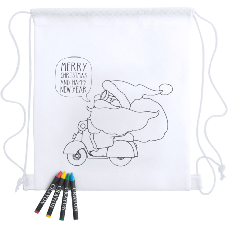 Sac piscine à colorier