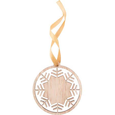 Décoration pour sapin de Noël, flocon de neige