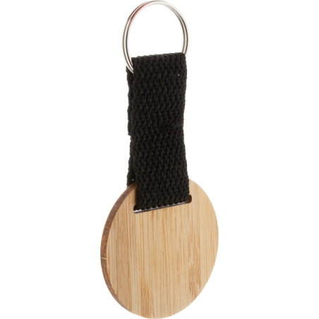 Porte-clés en bambou, rond