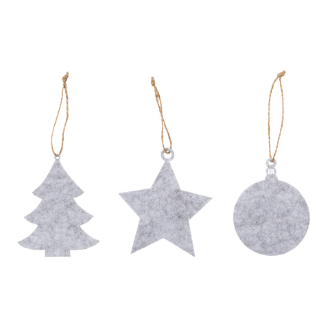 Set d'ornements de sapin de Noël