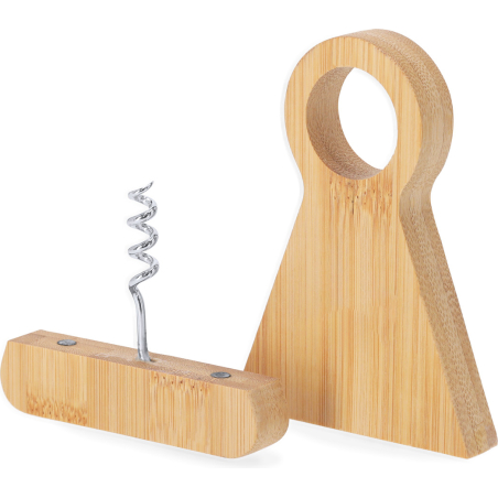 Porte-bouteille tir-bouchon